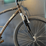 Bicicleta Caloi 500 Aro 26 Shimano 21v Marrom e Branco - Seminova