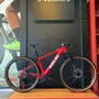 Bicicleta Caloi Elite Carbon A29 Shimano Slx 12v Vermelho e Preto - Seminova