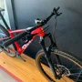Bicicleta Caloi Elite Carbon A29 Shimano Slx 12v Vermelho e Preto - Seminova