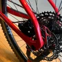Bicicleta Caloi Elite Carbon A29 Shimano Slx 12v Vermelho e Preto - Seminova