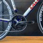 Bicicleta Caloi Strada Racing Aro 700 Tiagra 20v Branca e Azul - Seminova