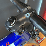 Bicicleta Caloi Strada Racing Aro 700 Tiagra 20v Branca e Azul - Seminova