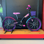 Bicicleta Dalannio Fashion Aro 20 Preto e Rosa