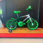 Bicicleta Dalannio Kids Aro 16 Branco e Verde