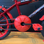 Bicicleta Dalannio Kids Aro 16 Vermelho e Preto