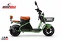 Bicicleta eletrica a10 duos e-trek 48v 1000w verde