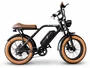 Bicicleta eletrica a20 galaxy 750w 48v preta