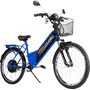 Bicicleta Eletrica Aro 26 Duos Confort Azul