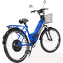 Bicicleta Eletrica Aro 26 Duos Confort Azul
