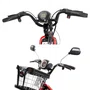 Bicicleta Eletrica A26 Duos Full 2026 Lítio Vermelha