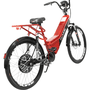 Bicicleta Elétrica Aro 26 Duos Full Lithium Vermelha