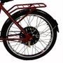 Bicicleta Elétrica Duos Confort 800 Watts Cereja