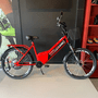 Bicicleta Eletrica Duos Confort SB Litio Aro 26 Vermelha
