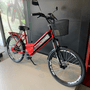 Bicicleta Eletrica Duos Confort SB Litio Aro 26 Vermelha