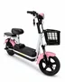 Bicicleta Eletrica A10 Pop Lítio 800W Rosa