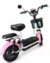 Bicicleta Eletrica A10 Pop Lítio 800W Rosa