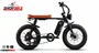 Bicicleta Elétrica Street GO S12 Aro 20 Tourney 7v Preto