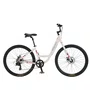 Bicicleta Elleven New Breezy Tourney Aro 27,5 7v Creme e Vermelha e Cereja