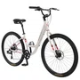 Bicicleta Elleven New Breezy Tourney Aro 27,5 7v Creme e Vermelha e Cereja