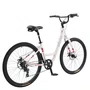 Bicicleta Elleven New Breezy Tourney Aro 27,5 7v Creme e Vermelha e Cereja