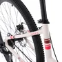 Bicicleta Elleven New Breezy Tourney Aro 27,5 7v Creme e Vermelha e Cereja