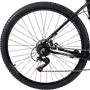 Bicicleta GTI Roma Aro 29 Shimano 21v Preto e Brancoㅤㅤㅤ