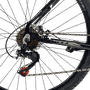 Bicicleta GTI Roma Aro 29 Shimano 21v Preto e Brancoㅤㅤㅤ