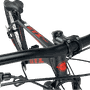Bicicleta GTI Roma Aro 29 Shimano 21v Preto e Vermelhoㅤ Bicicleta GTI Roma Aro 29 Shimano 21v Preto e Vermelhoㅤ