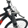 Bicicleta GTI Roma Aro 29 Shimano 21v Preto e Vermelhoㅤ Bicicleta GTI Roma Aro 29 Shimano 21v Preto e Vermelhoㅤ