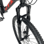 Bicicleta GTI Roma Aro 29 Shimano 21v Preto e Vermelhoㅤ Bicicleta GTI Roma Aro 29 Shimano 21v Preto e Vermelhoㅤ