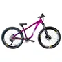 Bicicleta Hupi Naja v9 Gancheira Horizontal Aro 26 Deore Xt 11v Roxo e Preto
