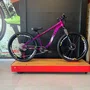 Bicicleta Hupi Naja v9 Gancheira Horizontal Aro 26 Deore Xt 11v Roxo e Preto