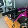 Bicicleta Hupi Naja v9 Gancheira Horizontal Aro 26 Deore Xt 11v Roxo e Preto