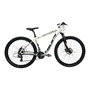Bicicleta Hupi Nannai 29 Aro 29 Altus 24v Branco e Preto - Seminova