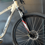 Bicicleta Hupi Nannai 29 Aro 29 Altus 24v Branco e Preto - Seminova