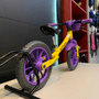 Bicicleta Nathor Balance Garden Fly Aro 12 Amarelo e Lilás