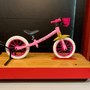 Bicicleta Nathor Balance Princesas Aro 12 Rosa