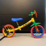 Bicicleta Nathor Balance Zigbim Aro 12 Amarelo