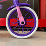 Bicicleta Nathor Cat Aro 12 Rosa e Roxo