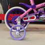 Bicicleta Nathor Cat Aro 12 Rosa e Roxo