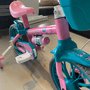 Bicicleta Nathor Charm Aro 12 Rosa e Azul