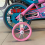Bicicleta Nathor Charm Aro 12 Rosa e Azul