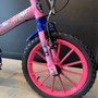 Bicicleta Nathor Fe Dengosa Aro 16 Rosa e Azul