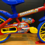 Bicicleta Nathor Fireman Aro 12 Vermelho e Azul