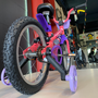 Bicicleta Nathor Lady 2 Aro 16 Rosa e Roxo