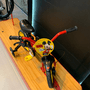 Bicicleta Nathor Mickey Aro 12 Vermelho Preto e Amarelo