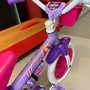 Bicicleta Nathor Violet Aro 12 Roxo e Rosa