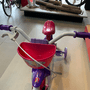 Bicicleta Nathor Violet Aro 12 Roxo e Rosa
