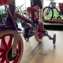 Bicicleta Nathor Violet Aro 12 Roxo e Rosa