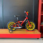 Bicicleta Nathor Zigbim Aro 14 Vermelho e Preto e Amarelo